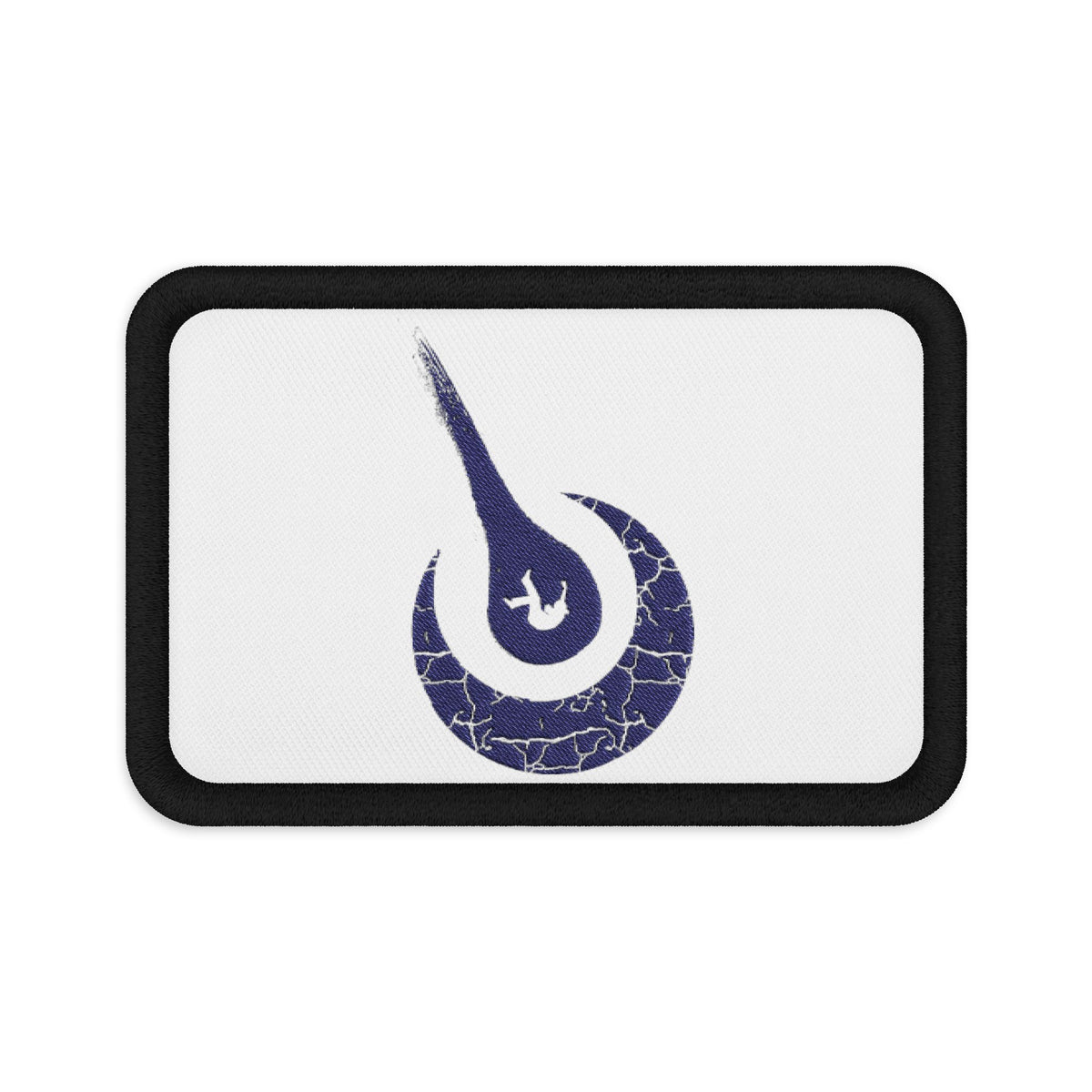 Maurice Africh Logo Embroidered Patch (Violet)