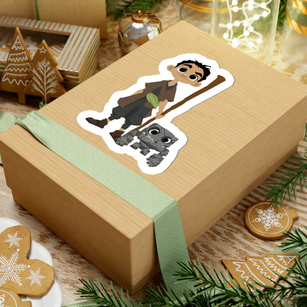 Eddie and Izzy Sticker (Kid Crew)