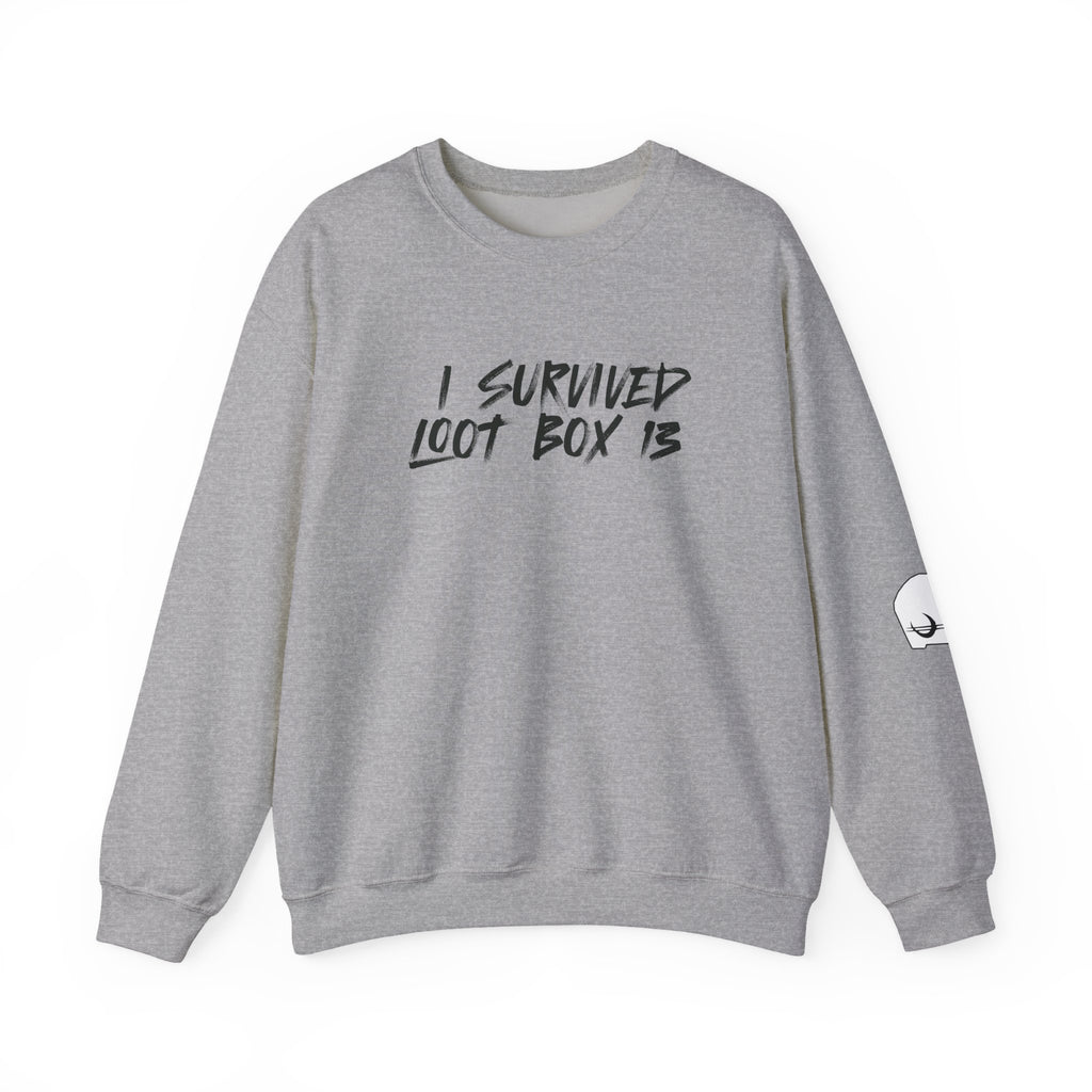 I Survived Loot Box 13 Crewneck Sweatshirt