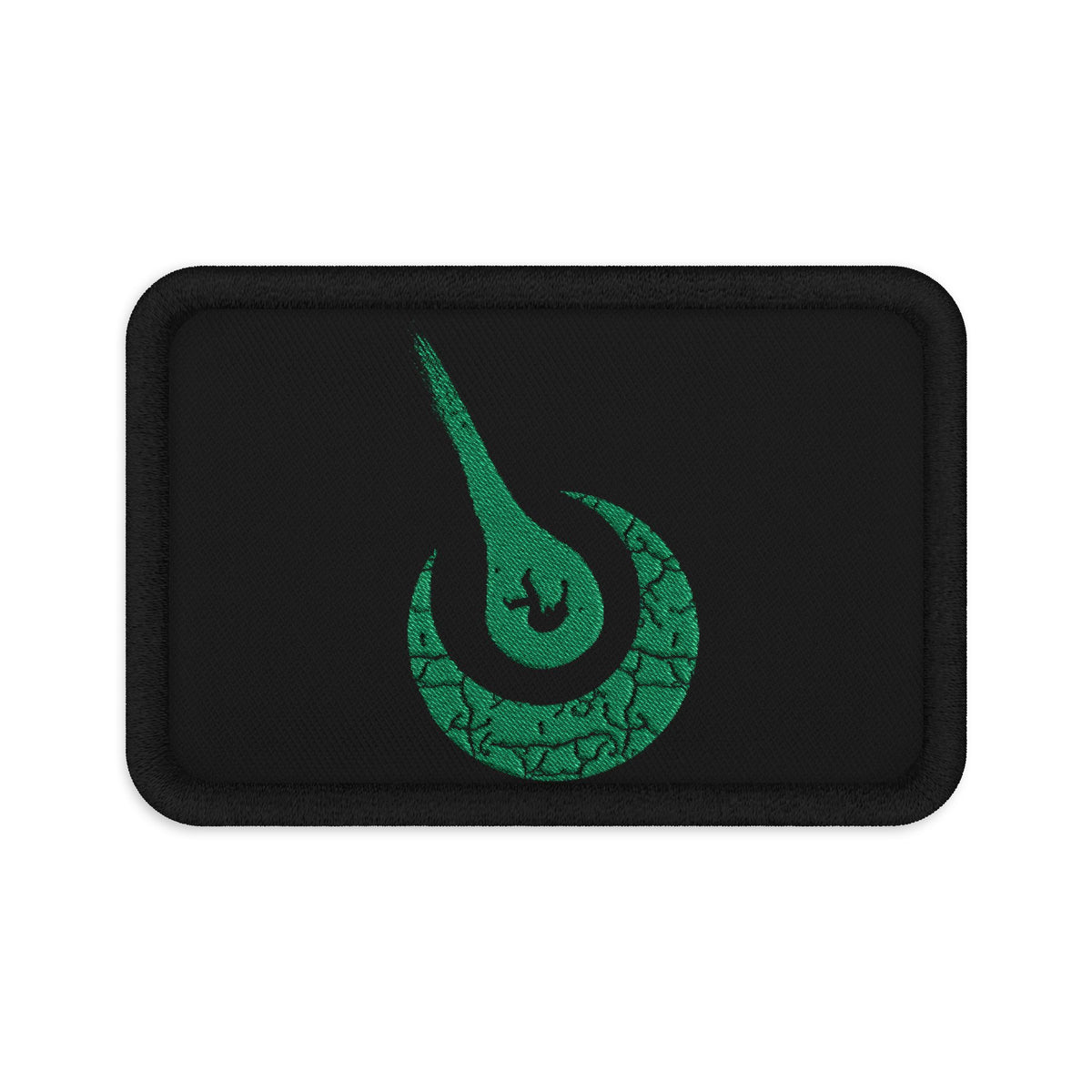 Maurice Africh Logo Embroidered Patch (Green)