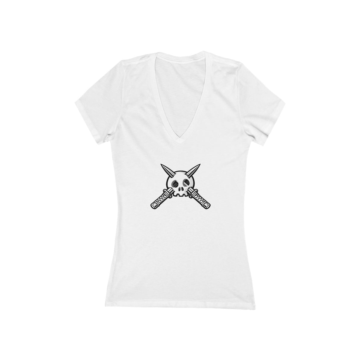 Trench Logo Women's Deep V-Neck Tee