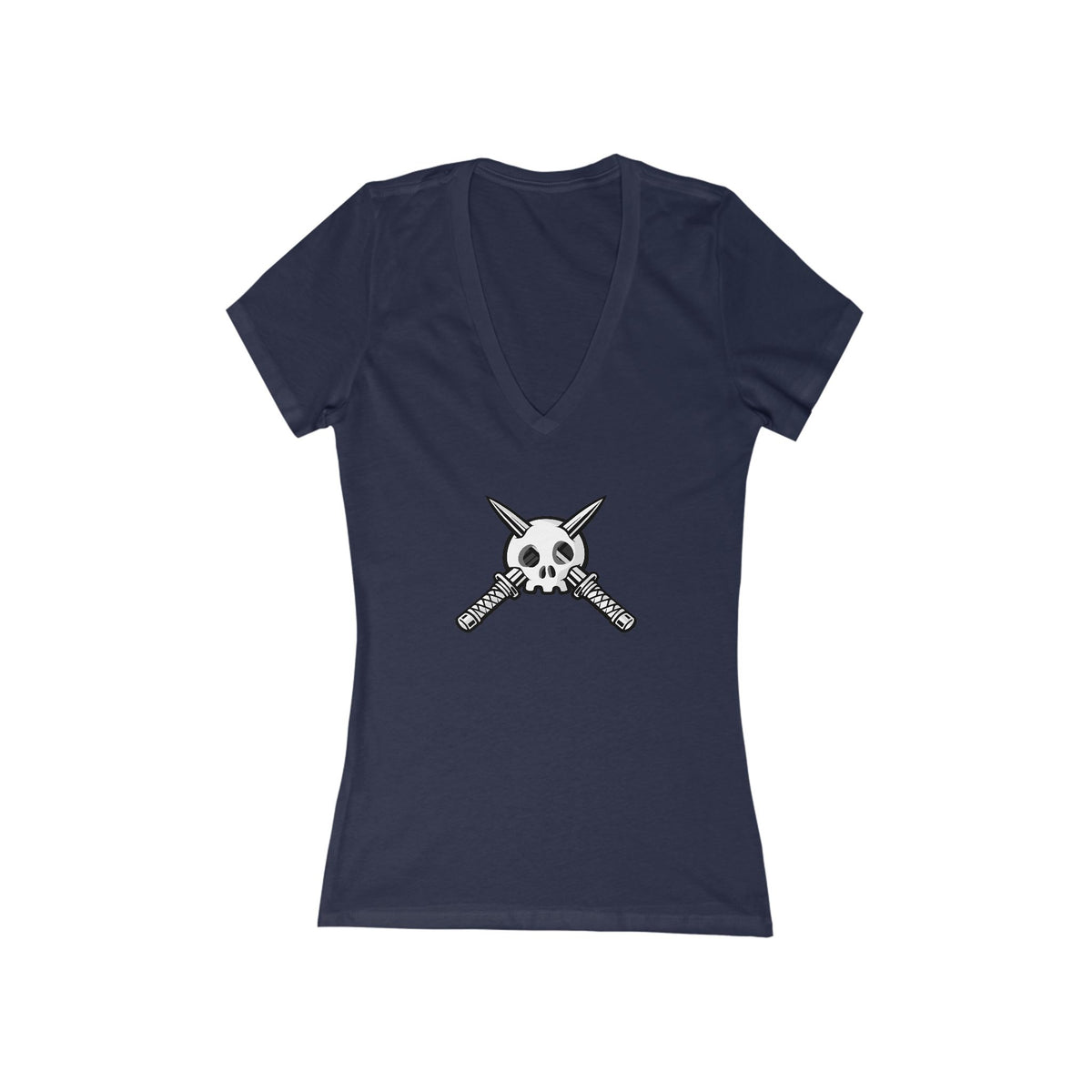 Trench Logo Women's Deep V-Neck Tee