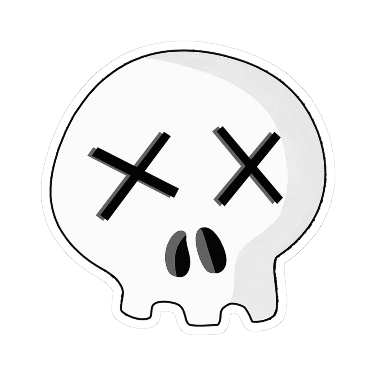 Dead Skull Sticker