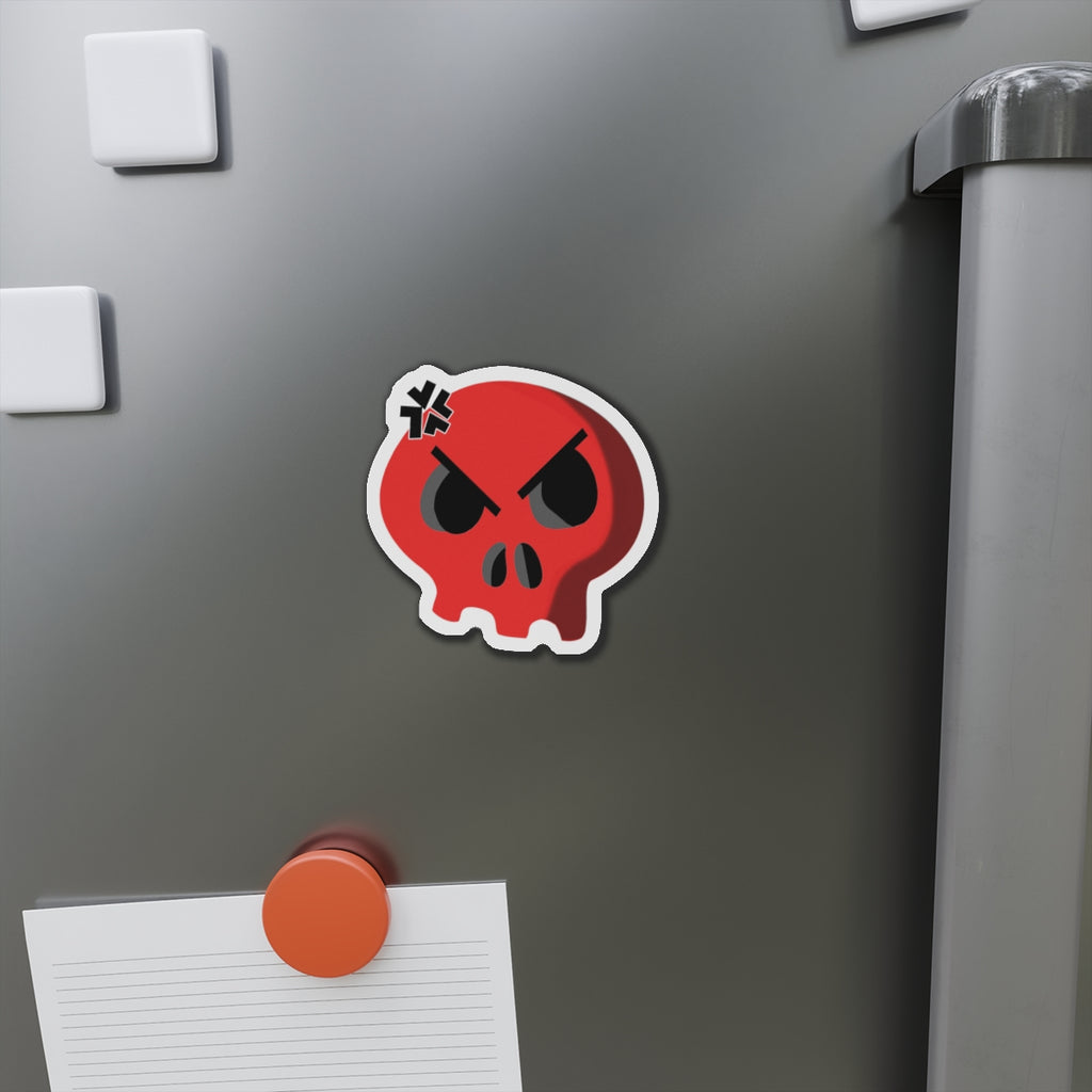 Angry Skull Magnet
