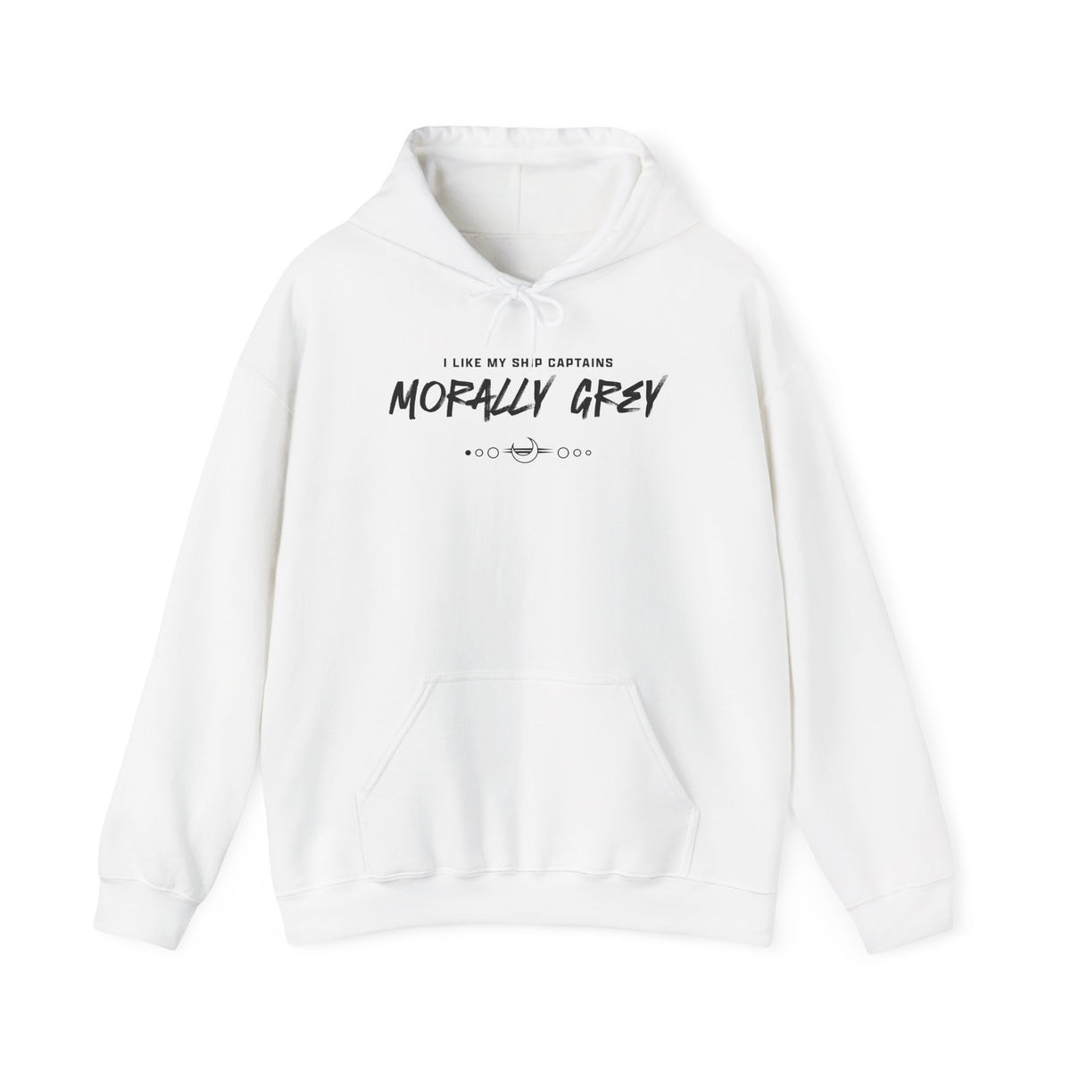 I Like My Ship Captains Morally Grey Hoodie