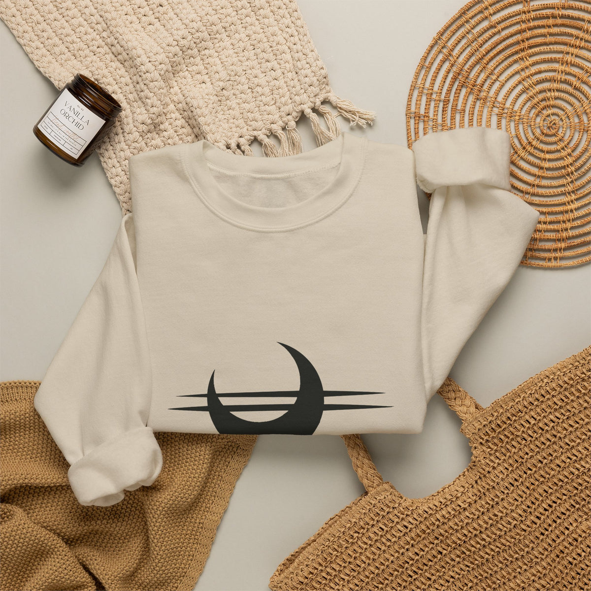 Stay Sturdy, Frens Crest Crewneck Sweatshirt