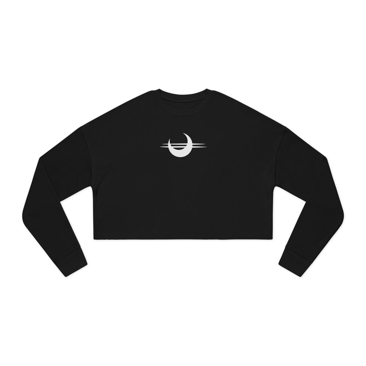 Stay Sturdy, Frens Crest Cropped Sweatshirt