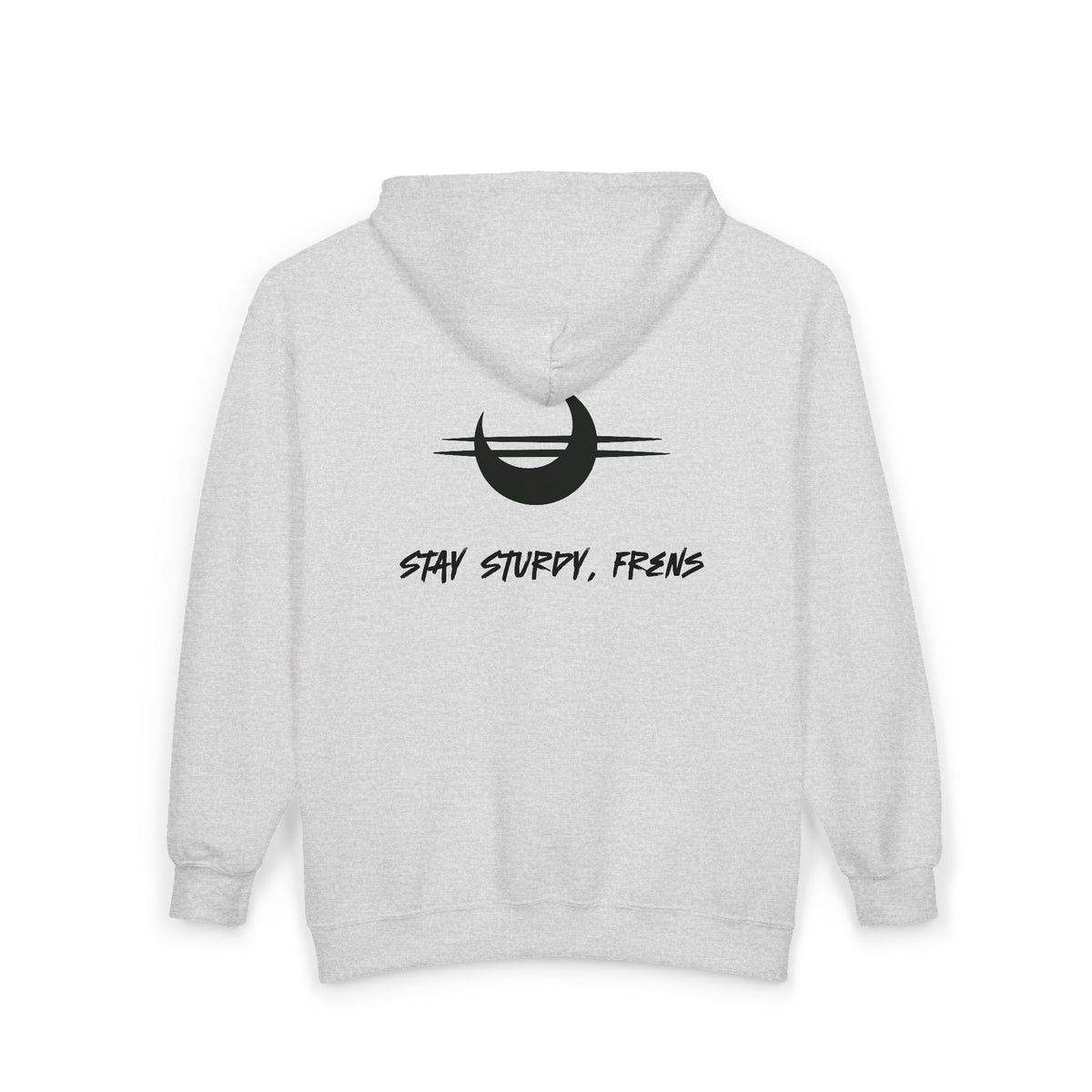 Stay Sturdy, Frens Crest Zip Hoodie