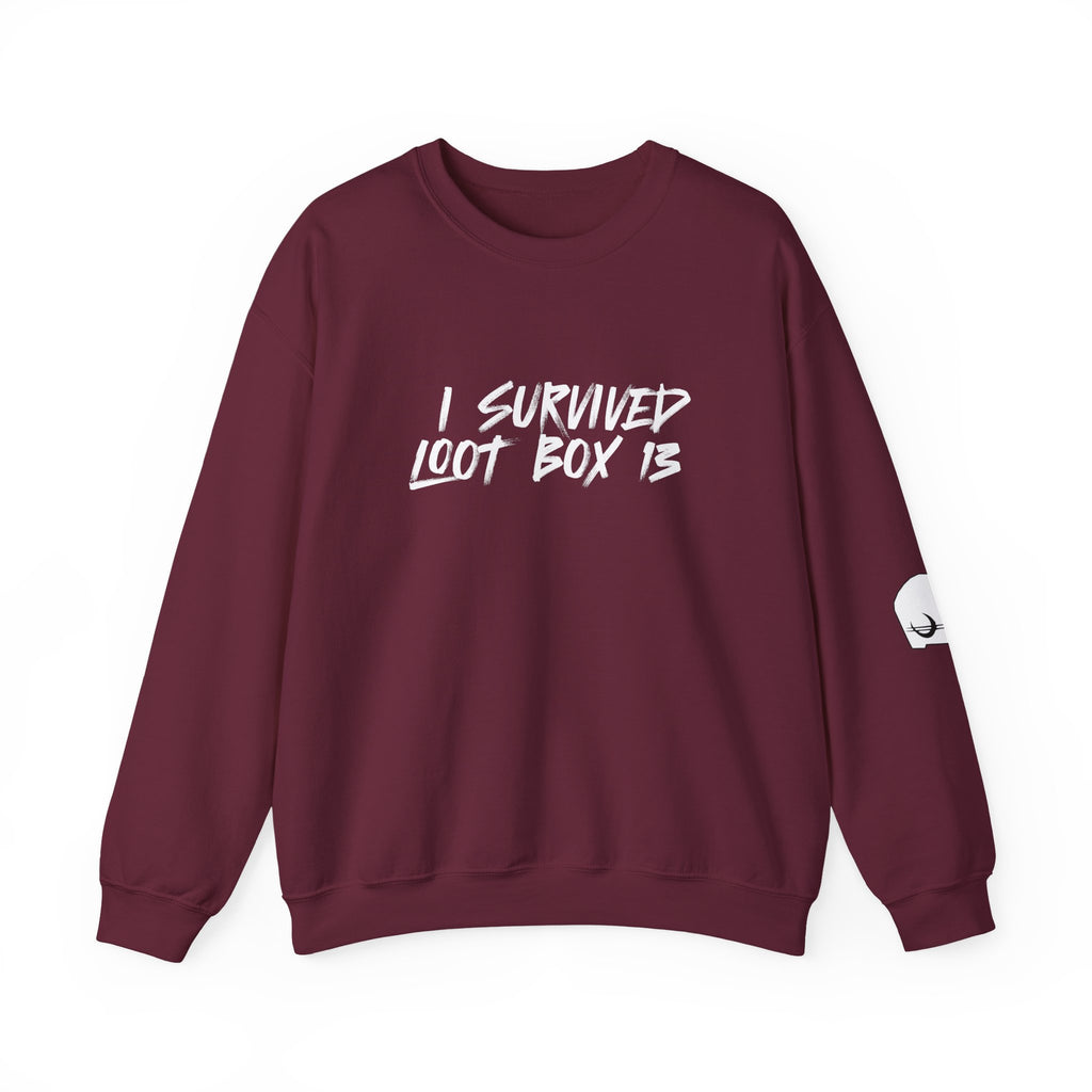 I Survived Loot Box 13 Crewneck Sweatshirt - Colors