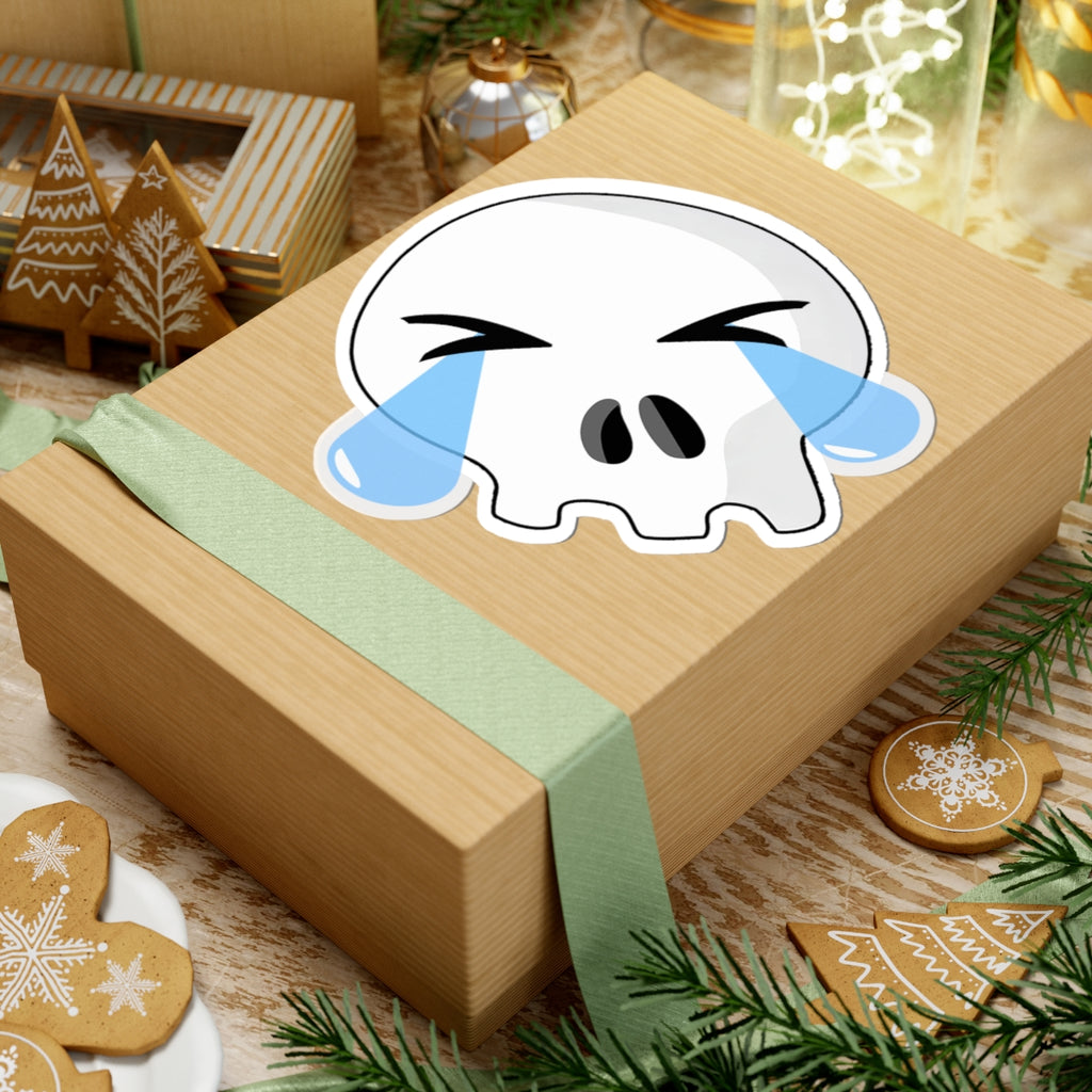 ROFL Skull Sticker