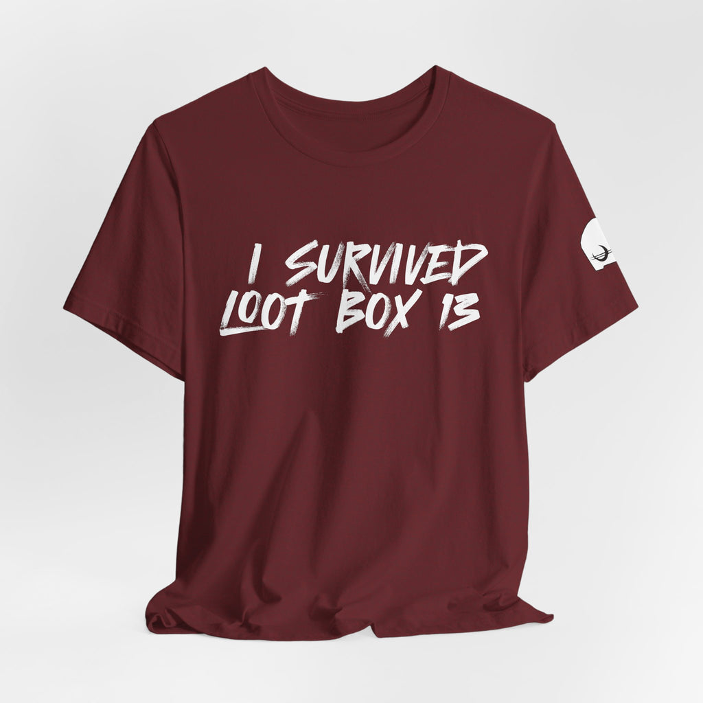 I Survived Loot Box 13 Tee - Heathers
