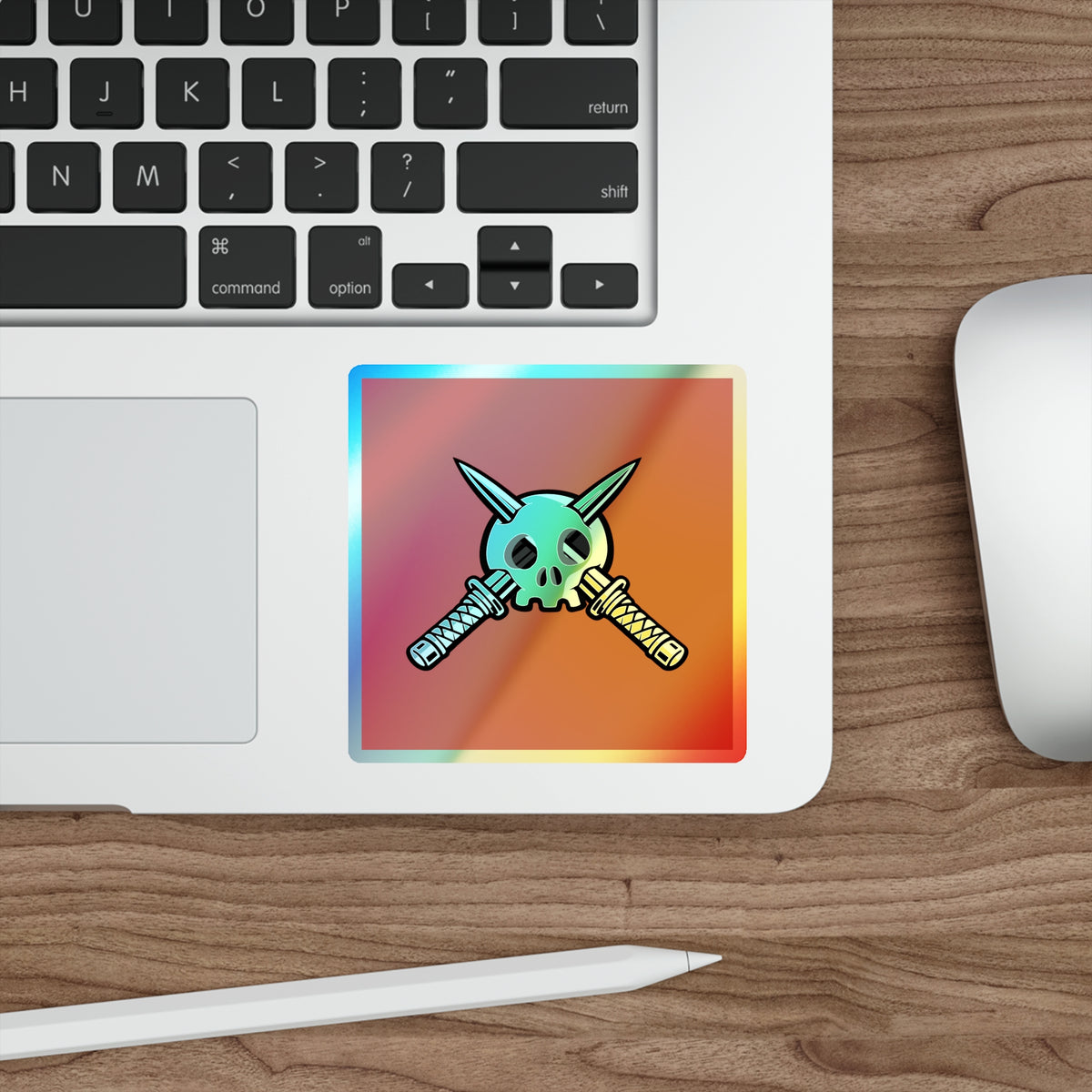 Trench Harbor Logo Holographic Sticker