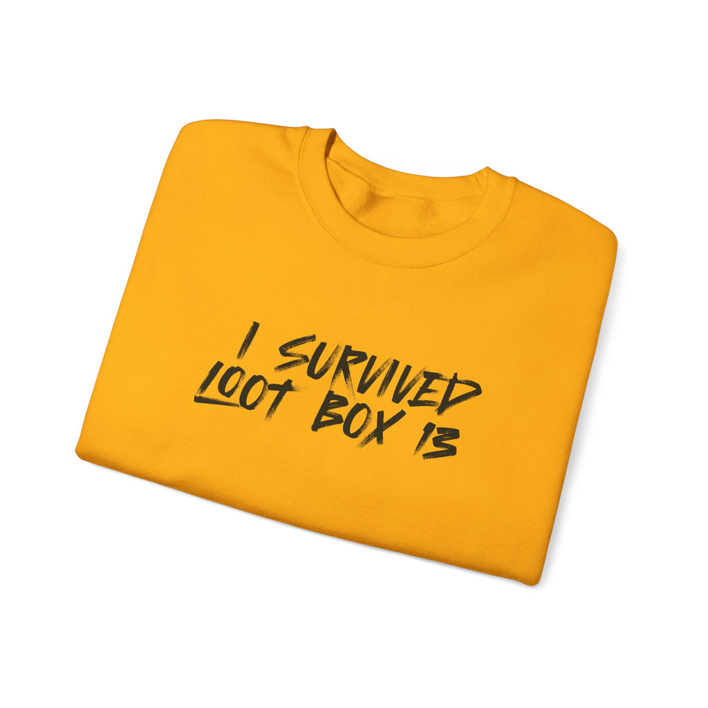 I Survived Loot Box 13 Crewneck Sweatshirt