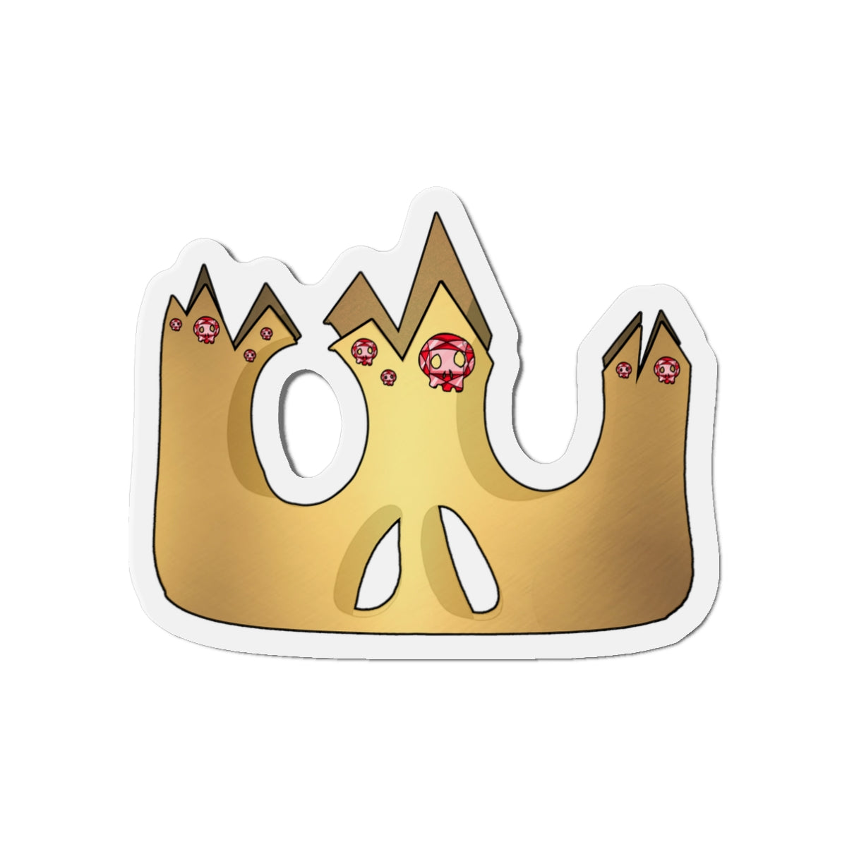Crown Skull Magnet