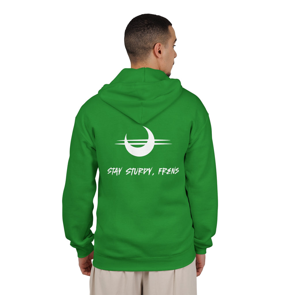 Stay Sturdy, Frens Crest Zip Hoodie