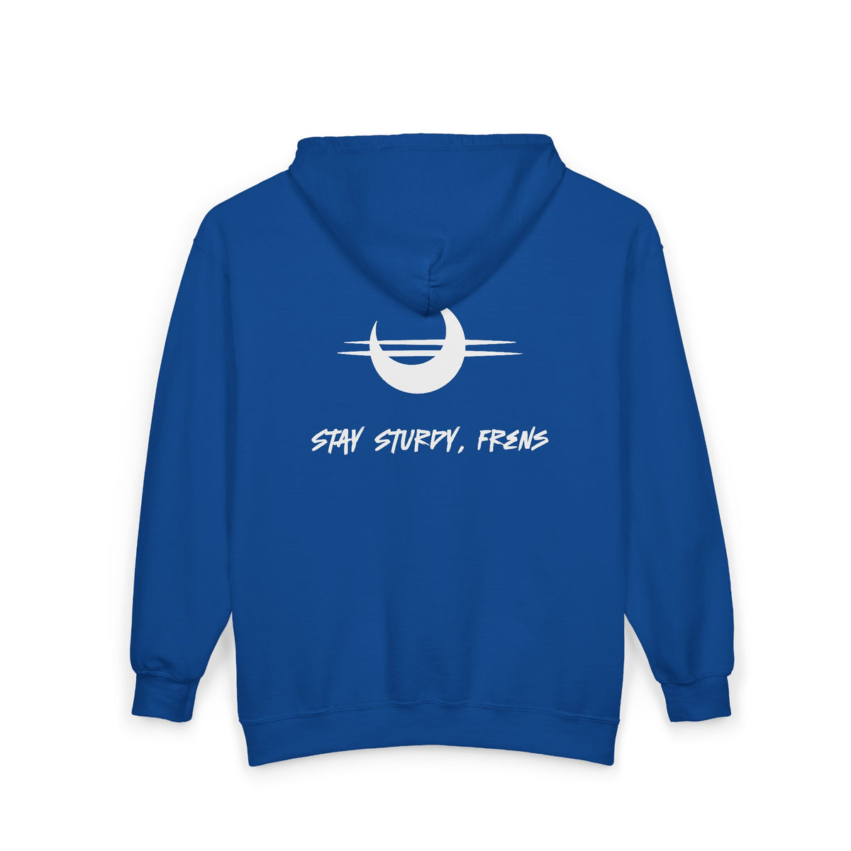 Stay Sturdy, Frens Crest Zip Hoodie