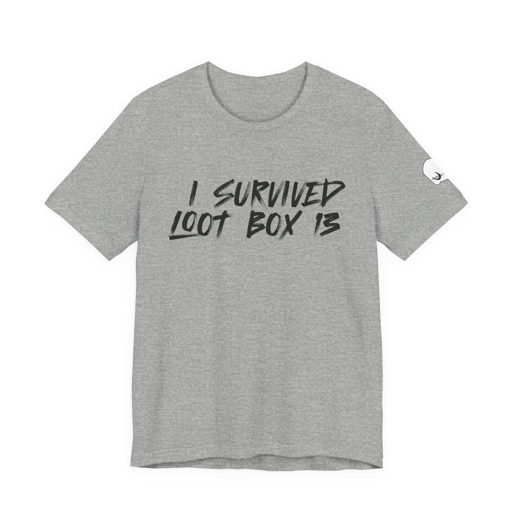 I Survived Loot Box 13 Tee - Heathers