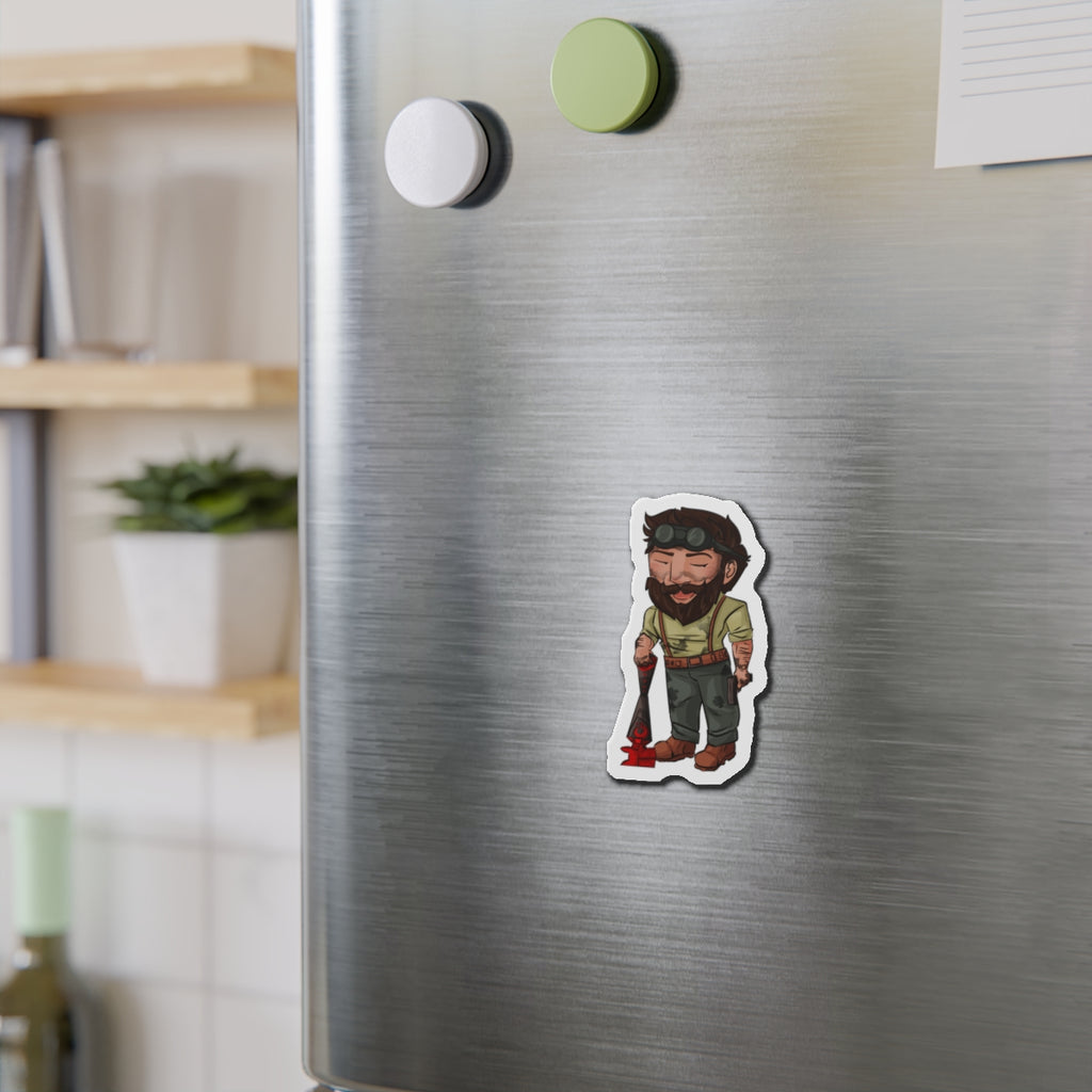 Bones Magnet (Chibi-Style)