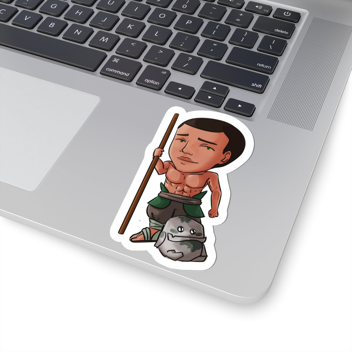 Eddie with Little Izzy Sticker (Chibi-Style)