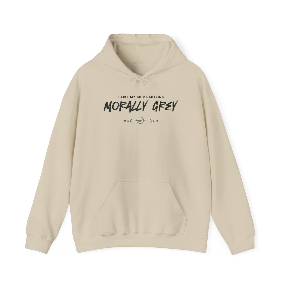 I Like My Ship Captains Morally Grey Hoodie