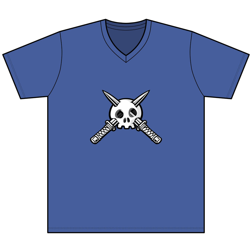 Trench Logo Heather V-Neck Tee