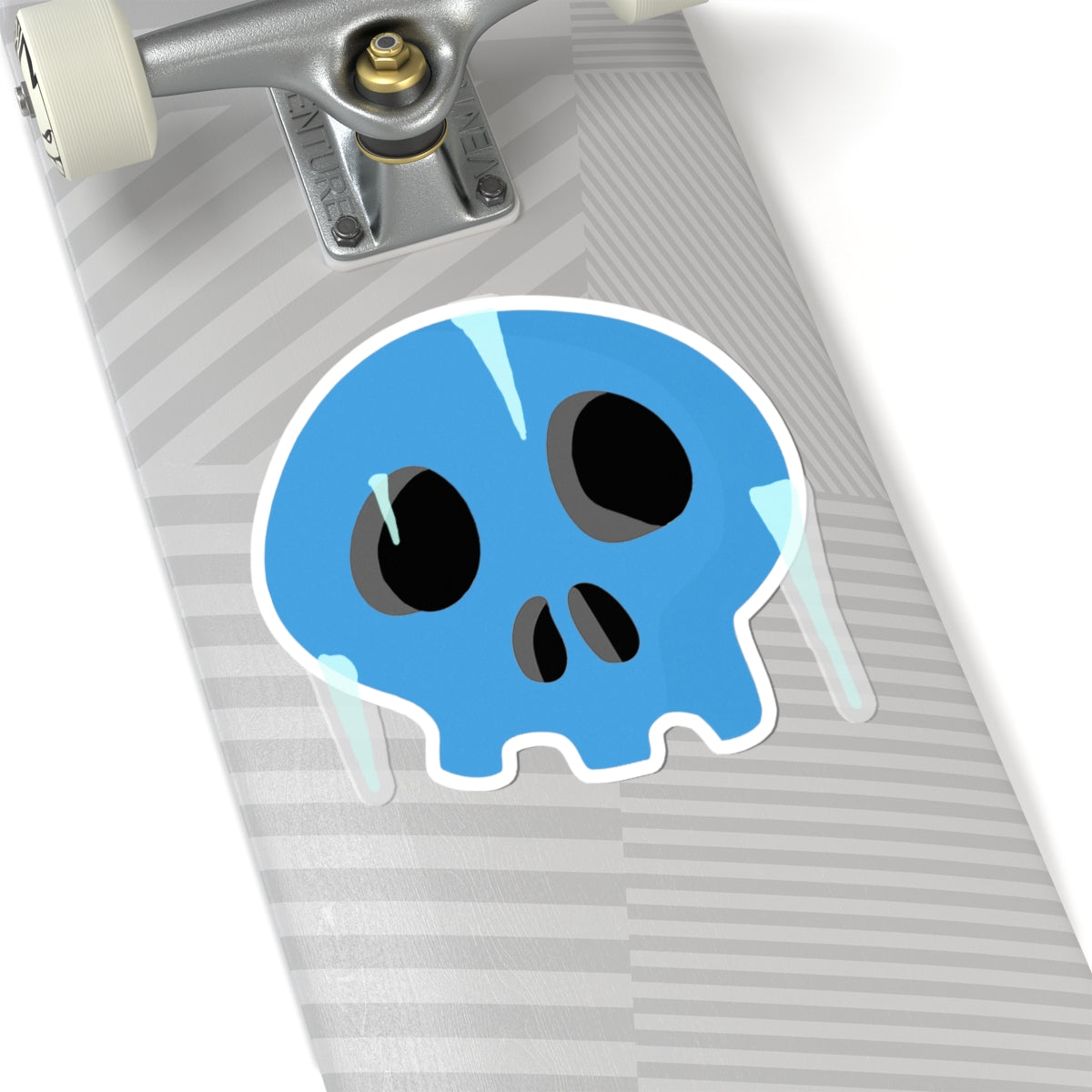 Frozen Skull Sticker