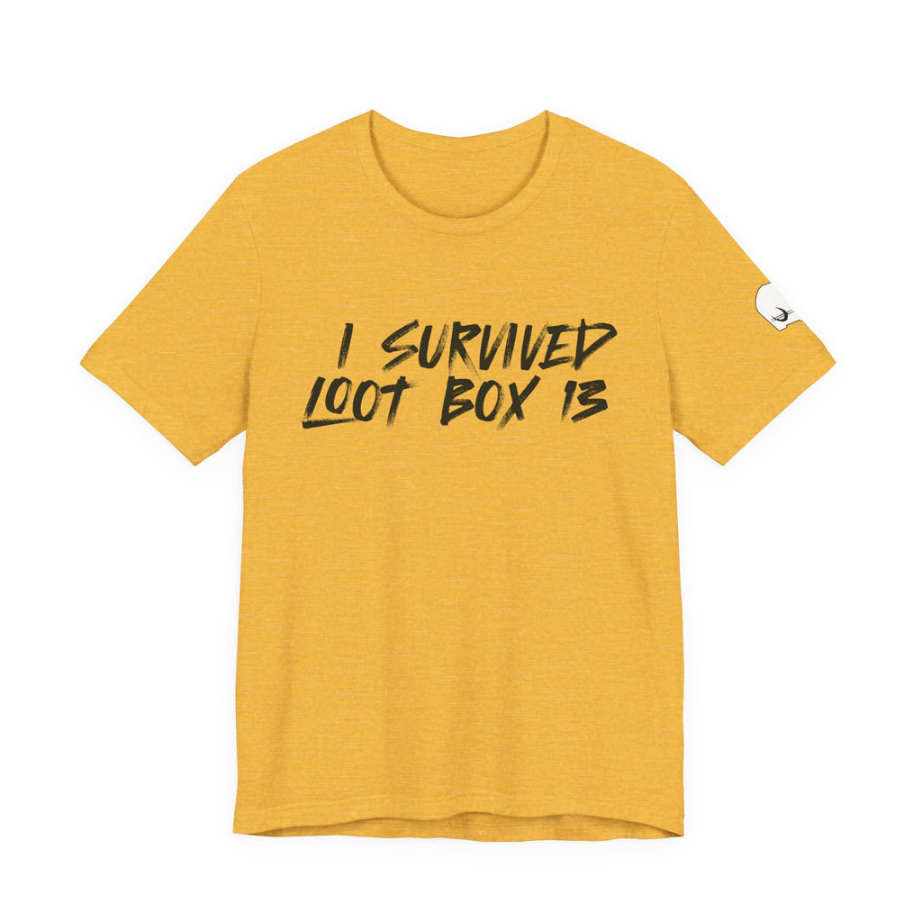 I Survived Loot Box 13 Tee - Heathers