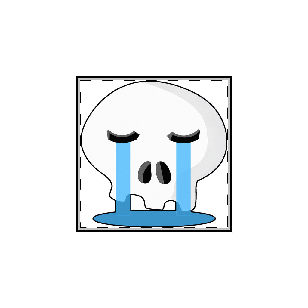 Crying Skull Pin