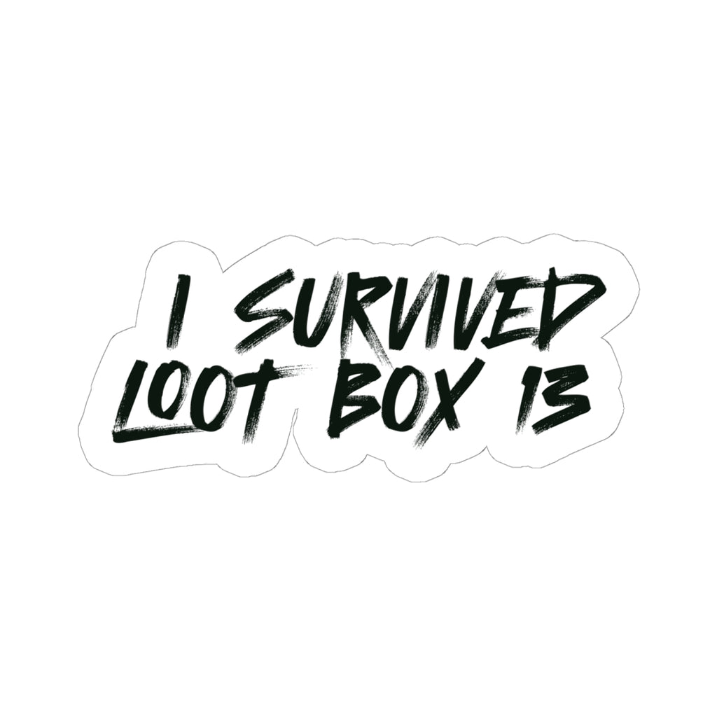 I Survived Loot Box 13 Sticker