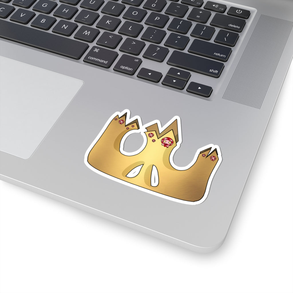Crown Skull Sticker