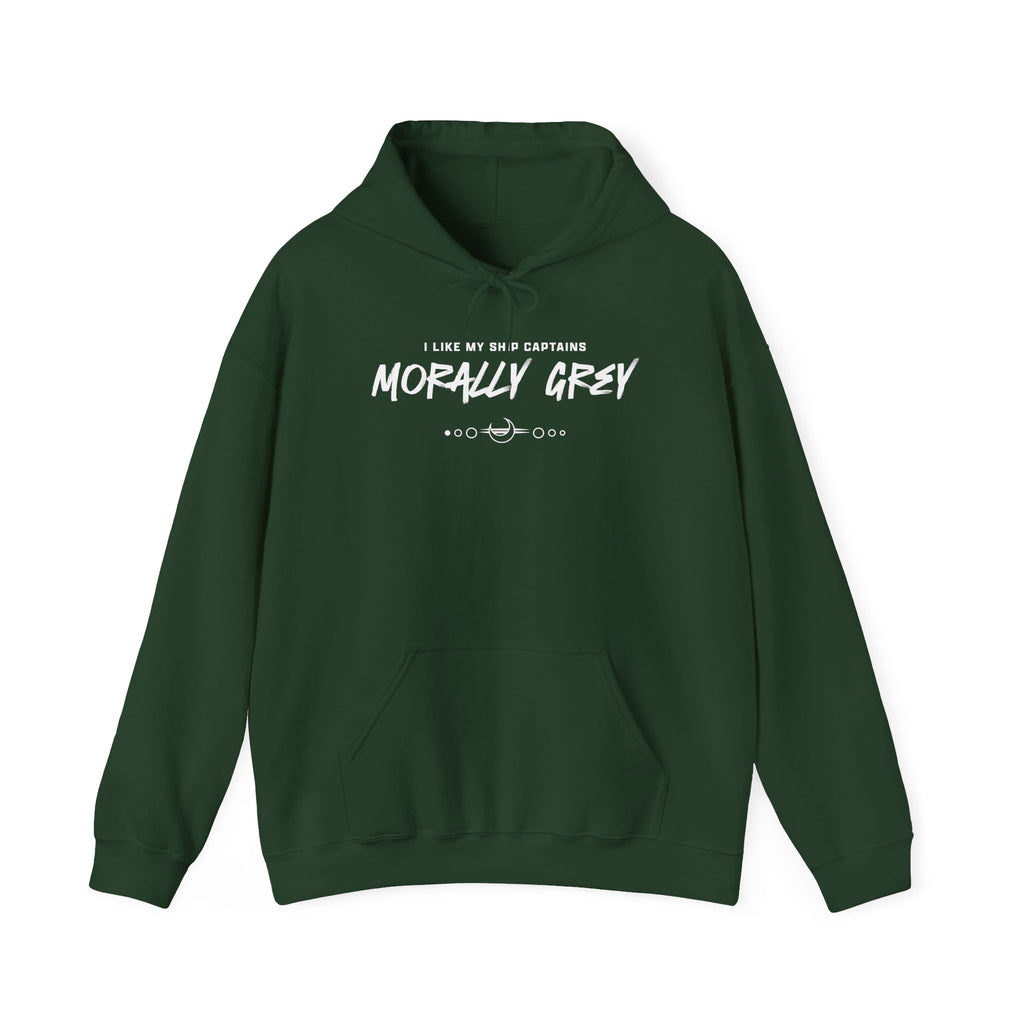 I Like My Ship Captains Morally Grey Hoodie