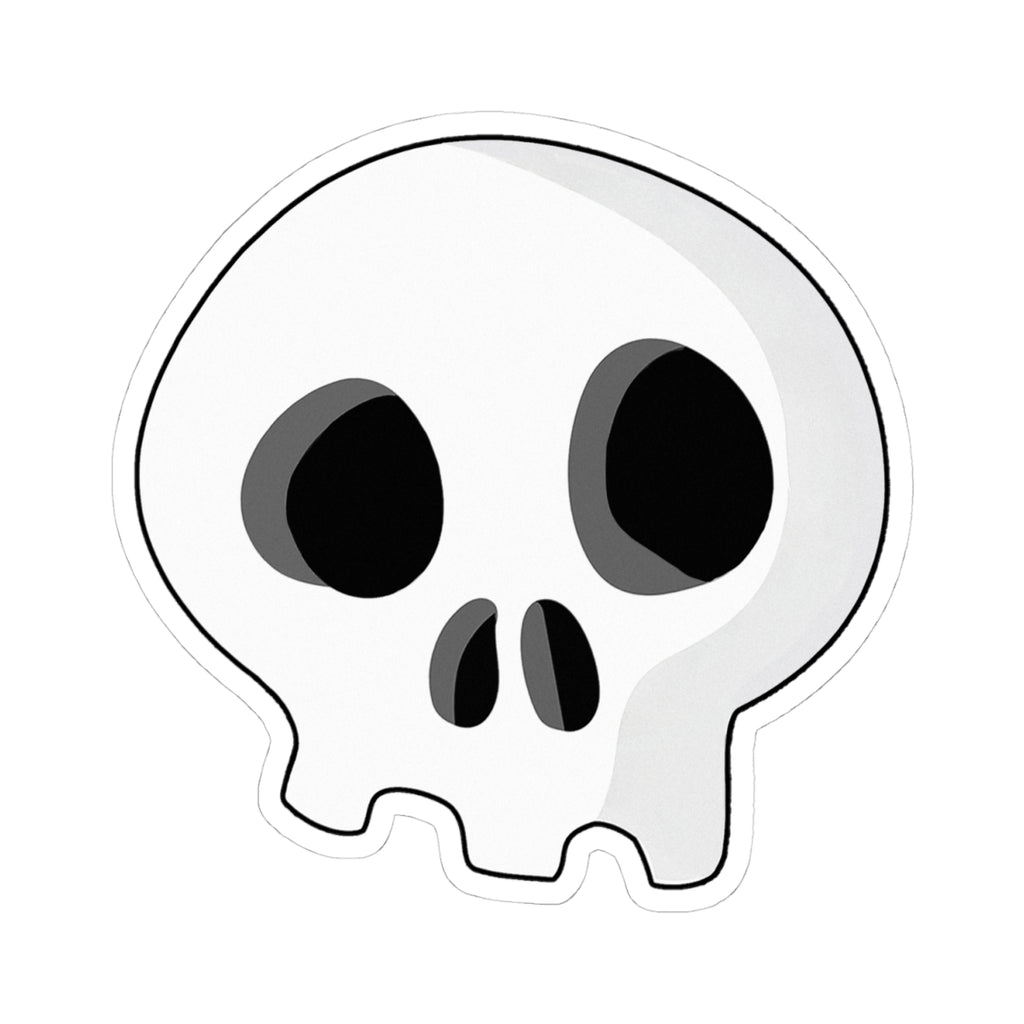 Trench Skull (No Jaw) Sticker