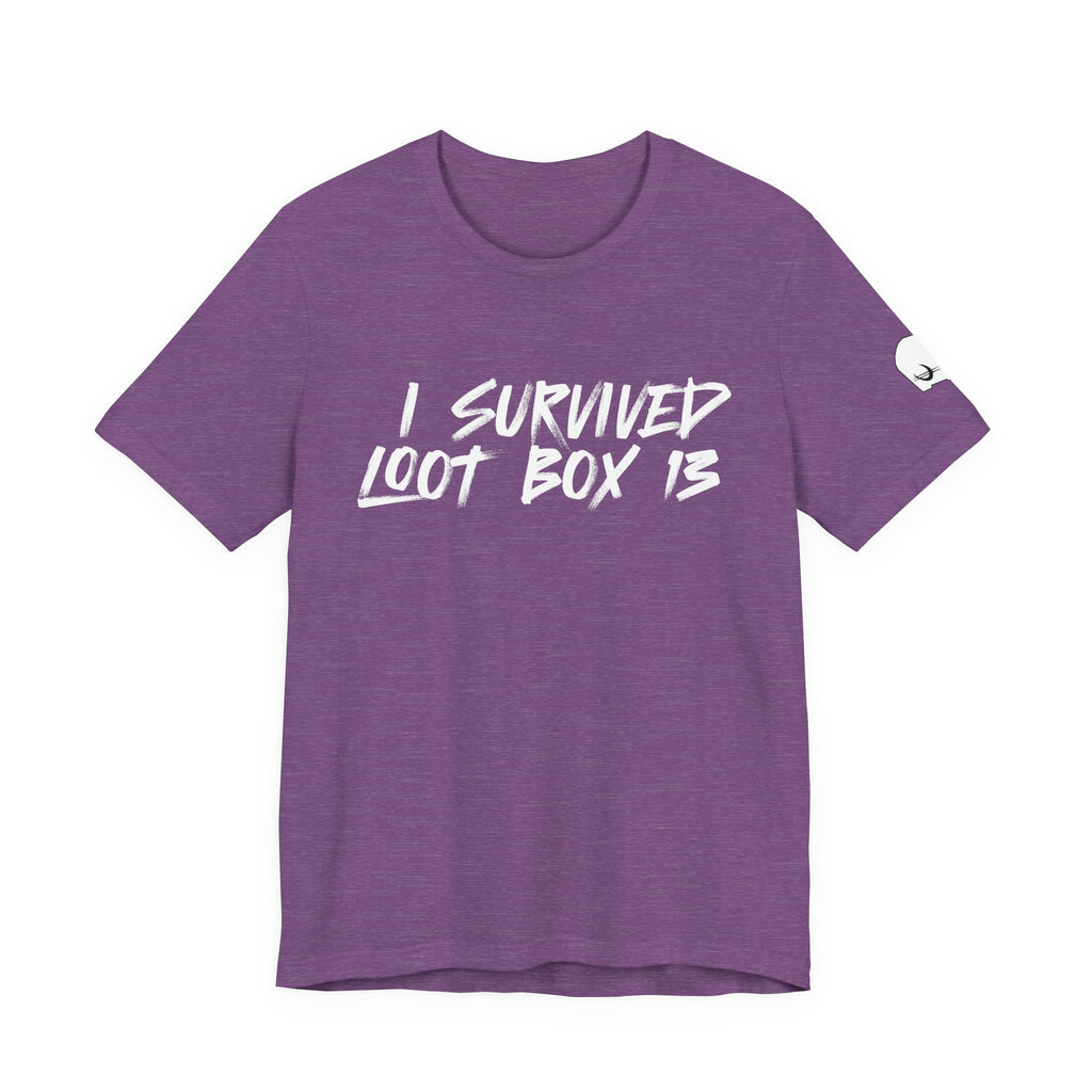 I Survived Loot Box 13 Tee - Heathers