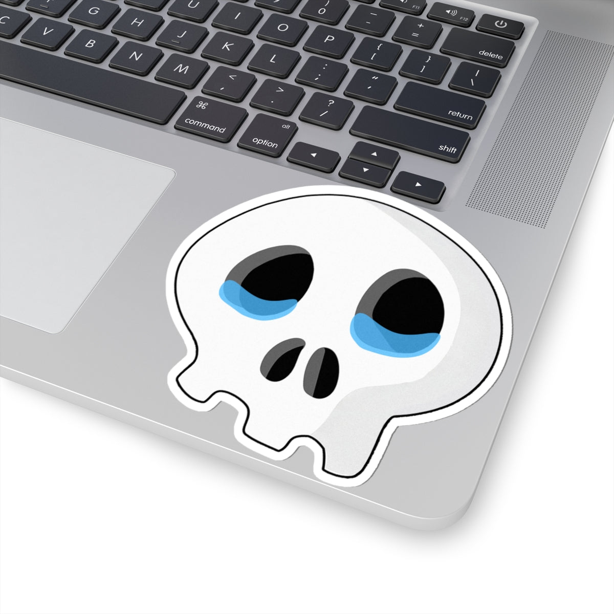 Sad Tears Skull Sticker