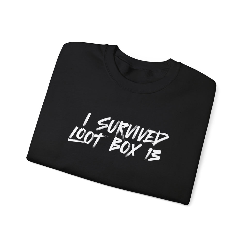 I Survived Loot Box 13 Crewneck Sweatshirt