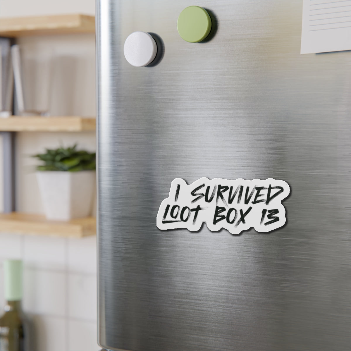 I Survived Loot Box 13 Magnet