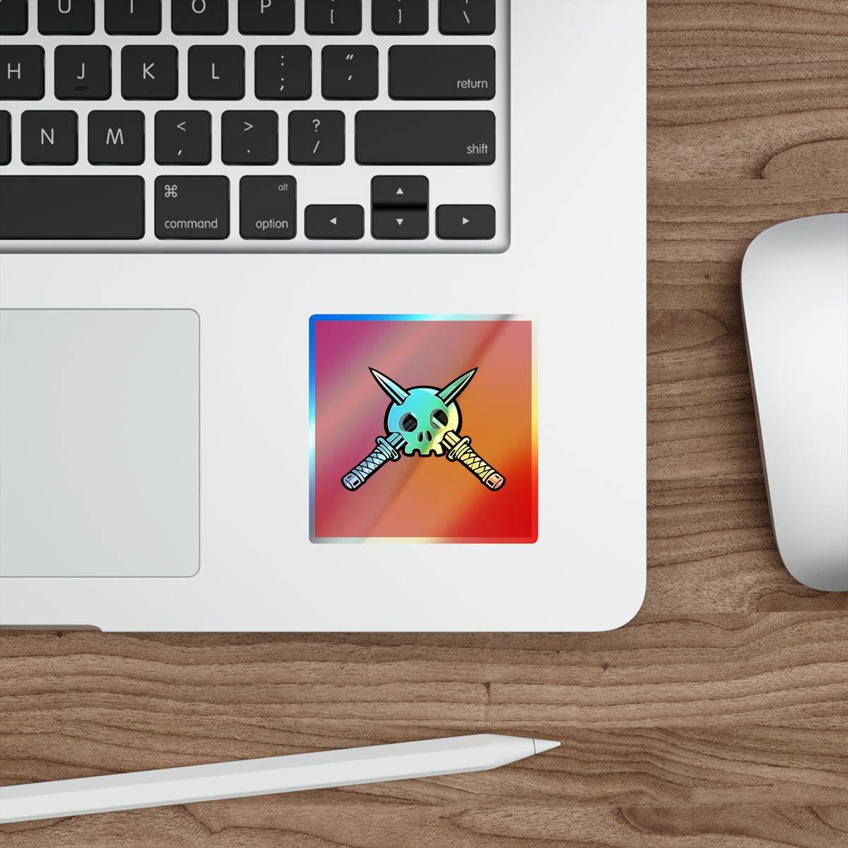 Trench Harbor Logo Holographic Sticker