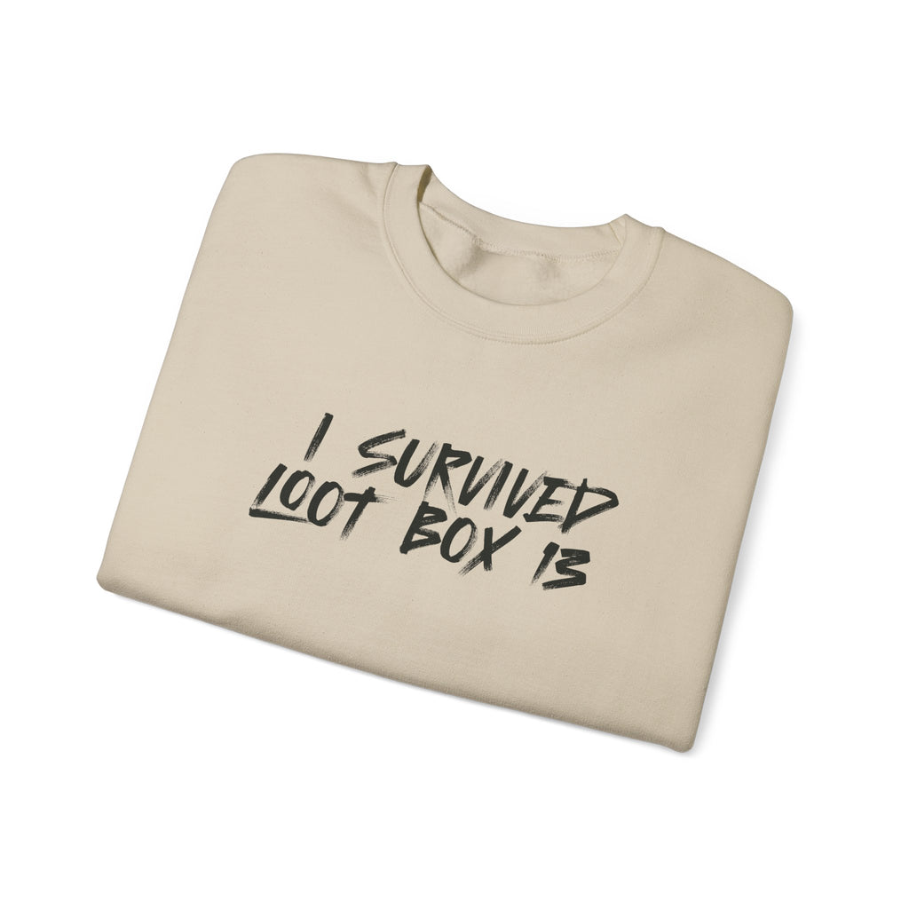 I Survived Loot Box 13 Crewneck Sweatshirt