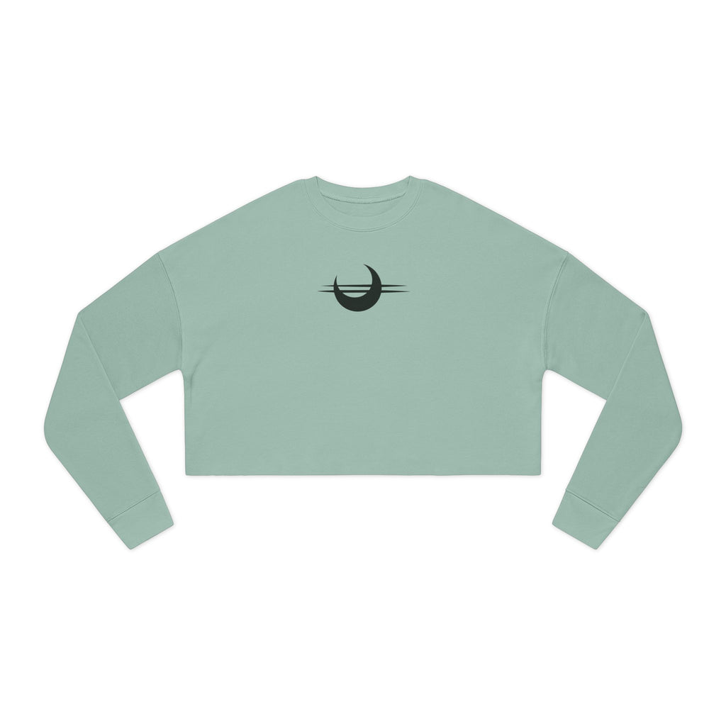 Stay Sturdy, Frens Crest Cropped Sweatshirt