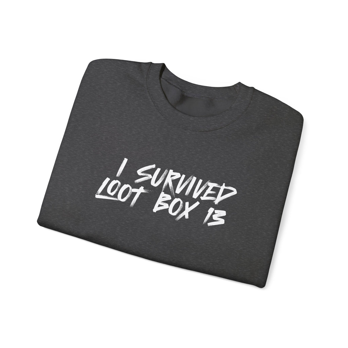 I Survived Loot Box 13 Crewneck Sweatshirt