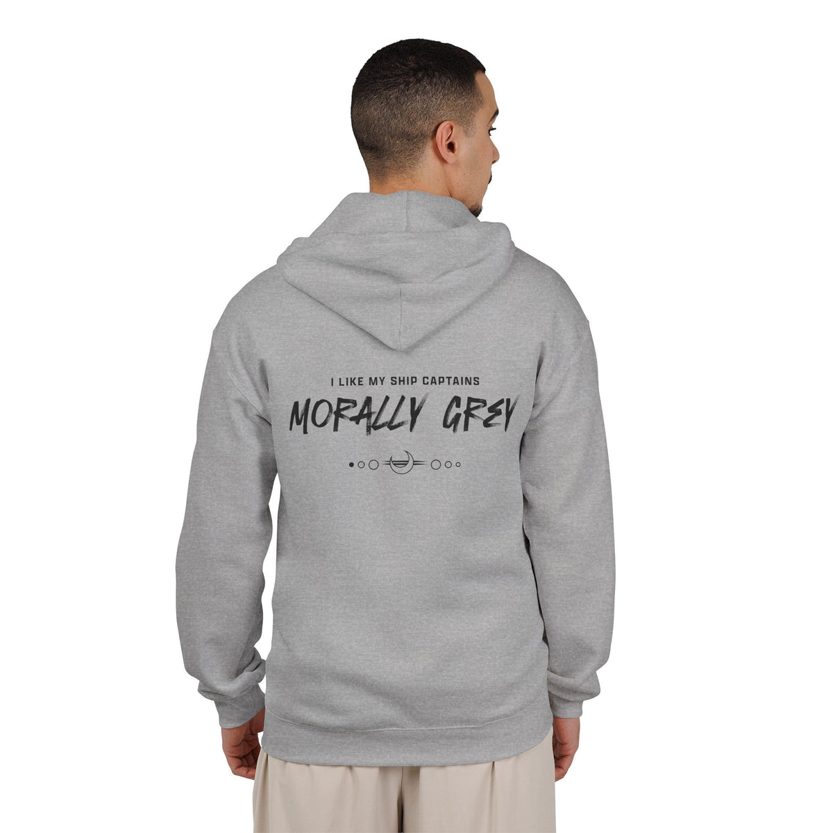 I Like My Ship Captains Morally Grey Zip Hoodie