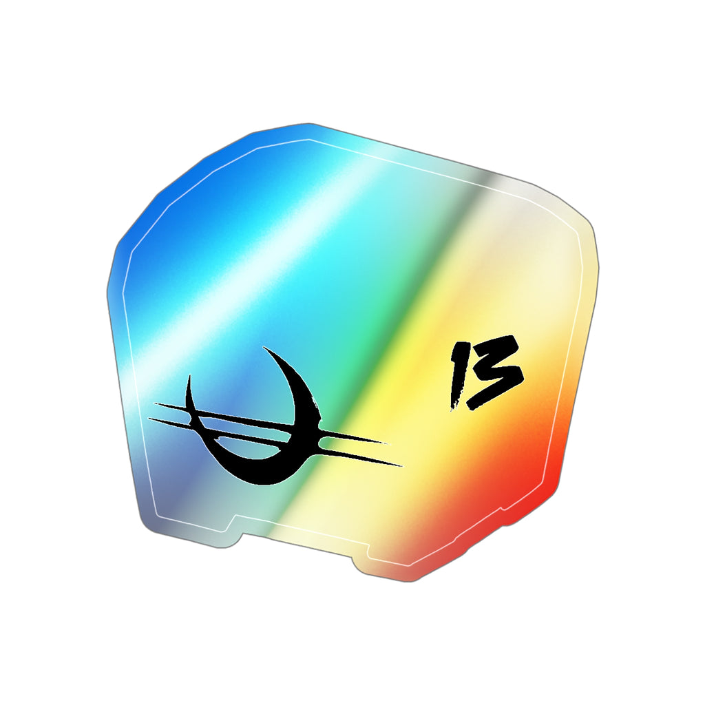Loot Box 13 Crest Holographic Sticker