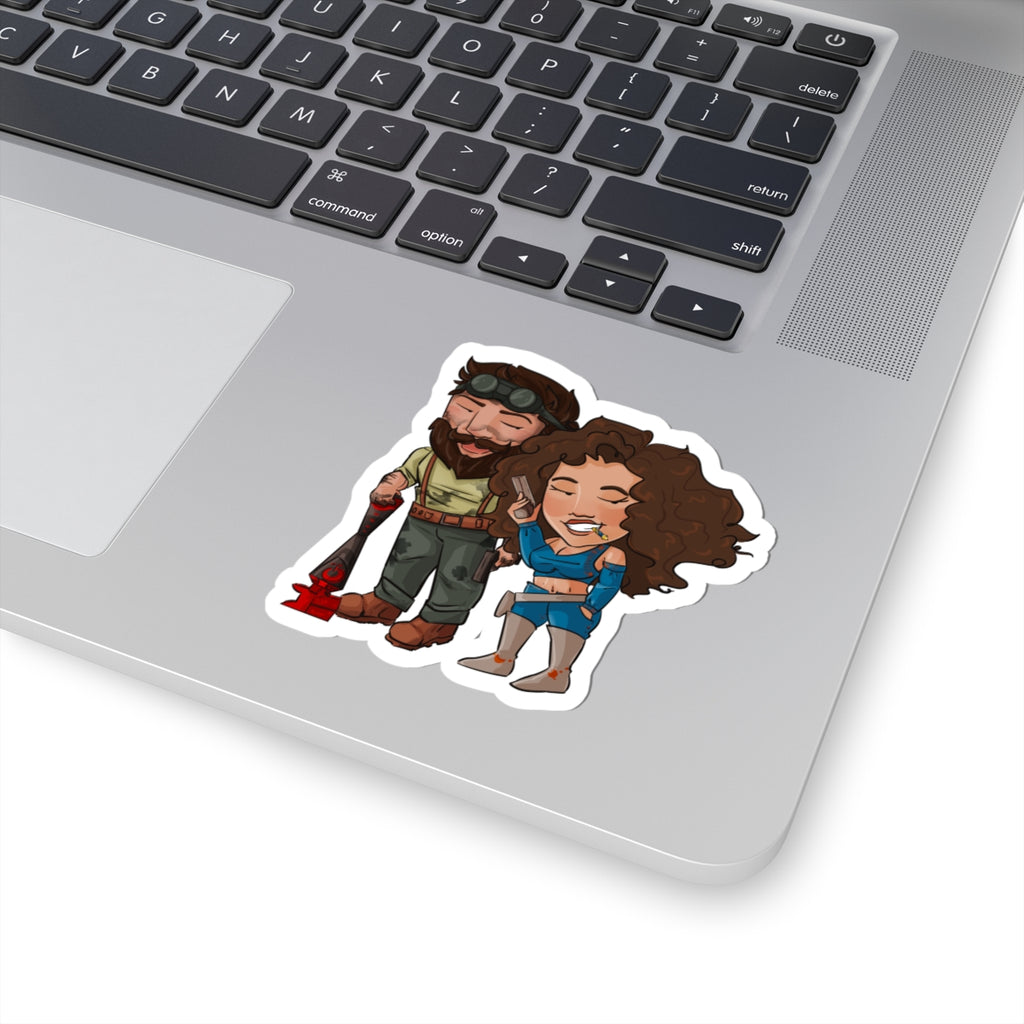 Willow and Bones Sticker (Chibi-Style)
