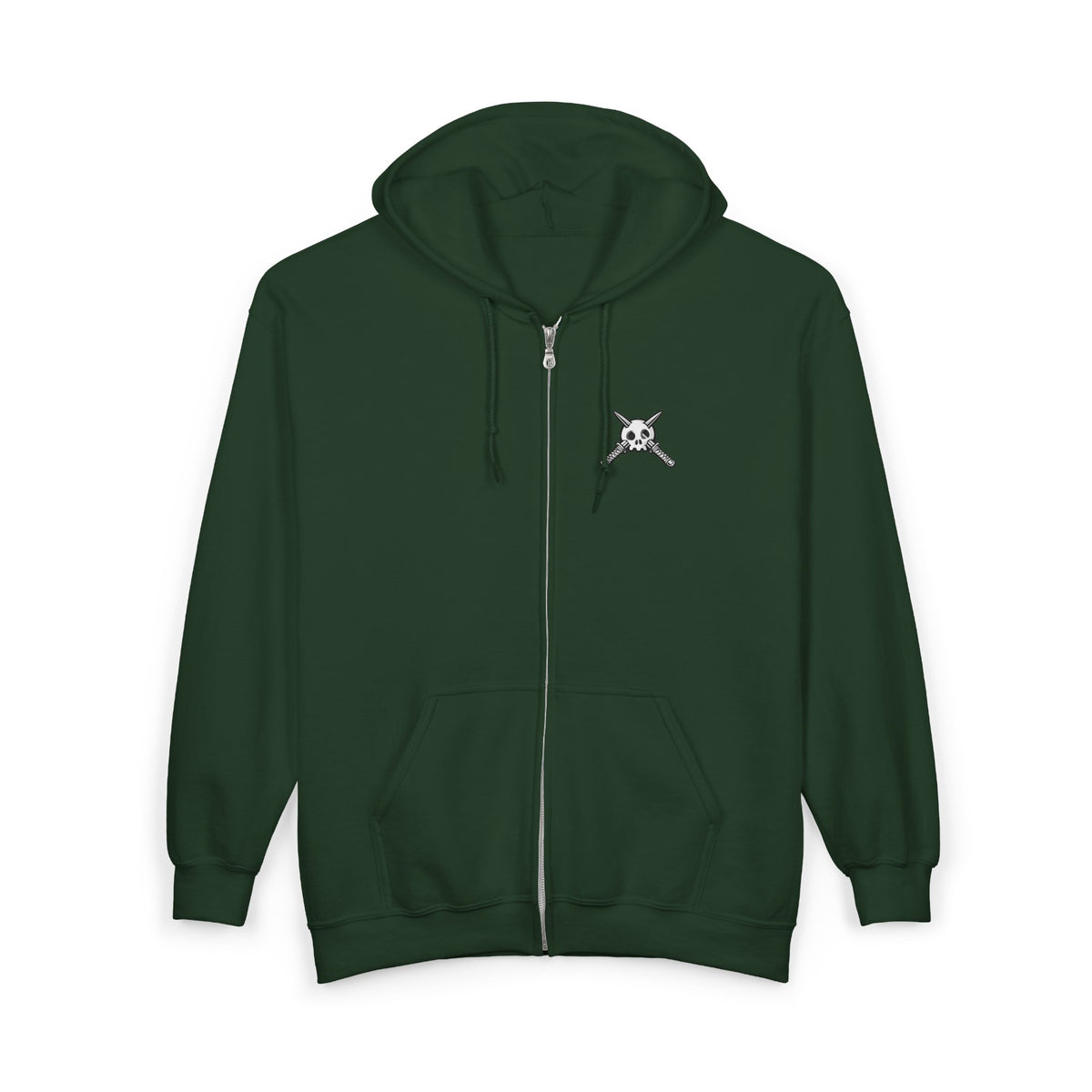 Trench Logo Zip Hoodie