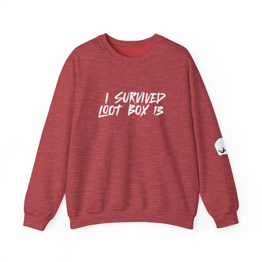 I Survived Loot Box 13 Crewneck Sweatshirt - Colors