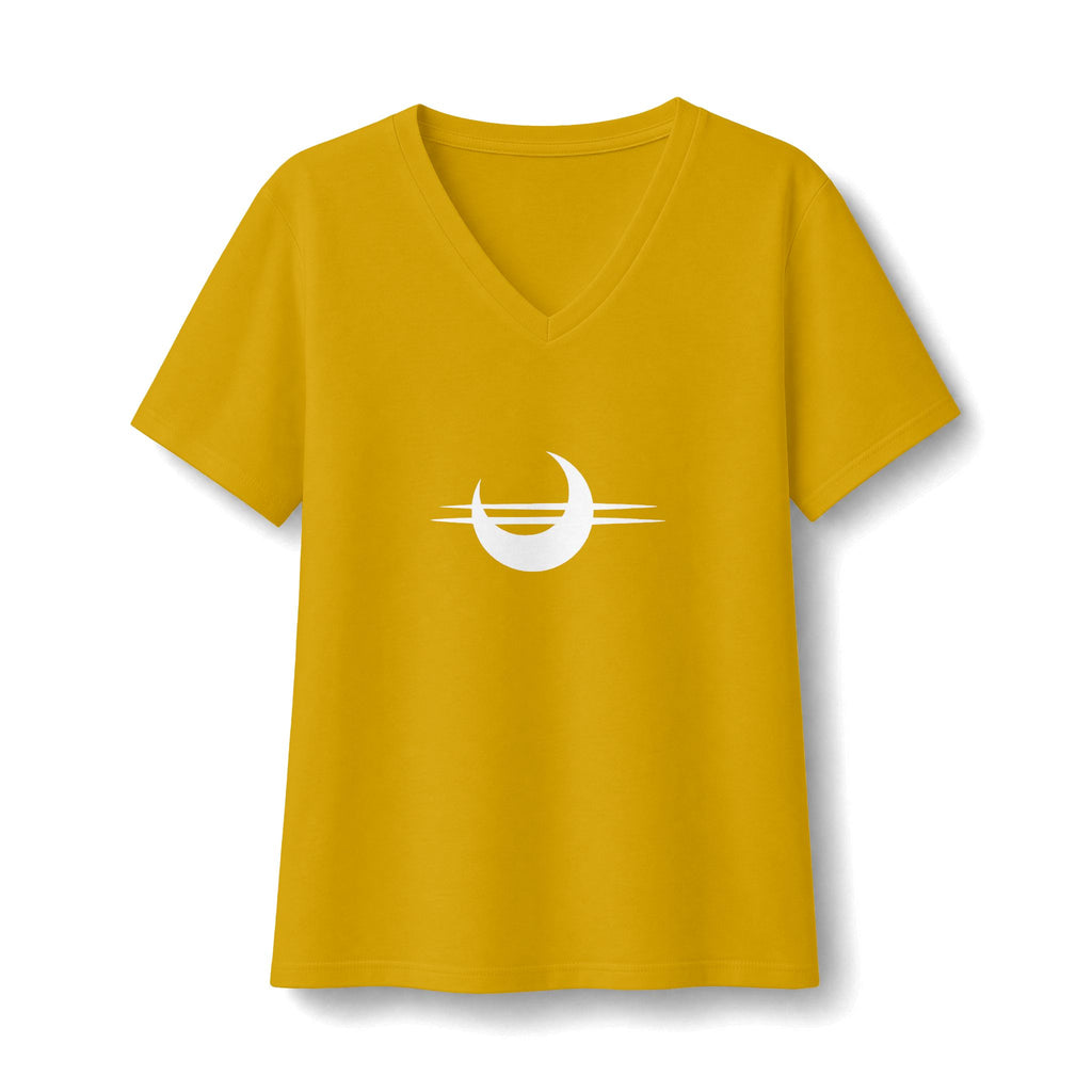 Stay Sturdy, Frens Crest Women's Relaxed V-Neck Tee