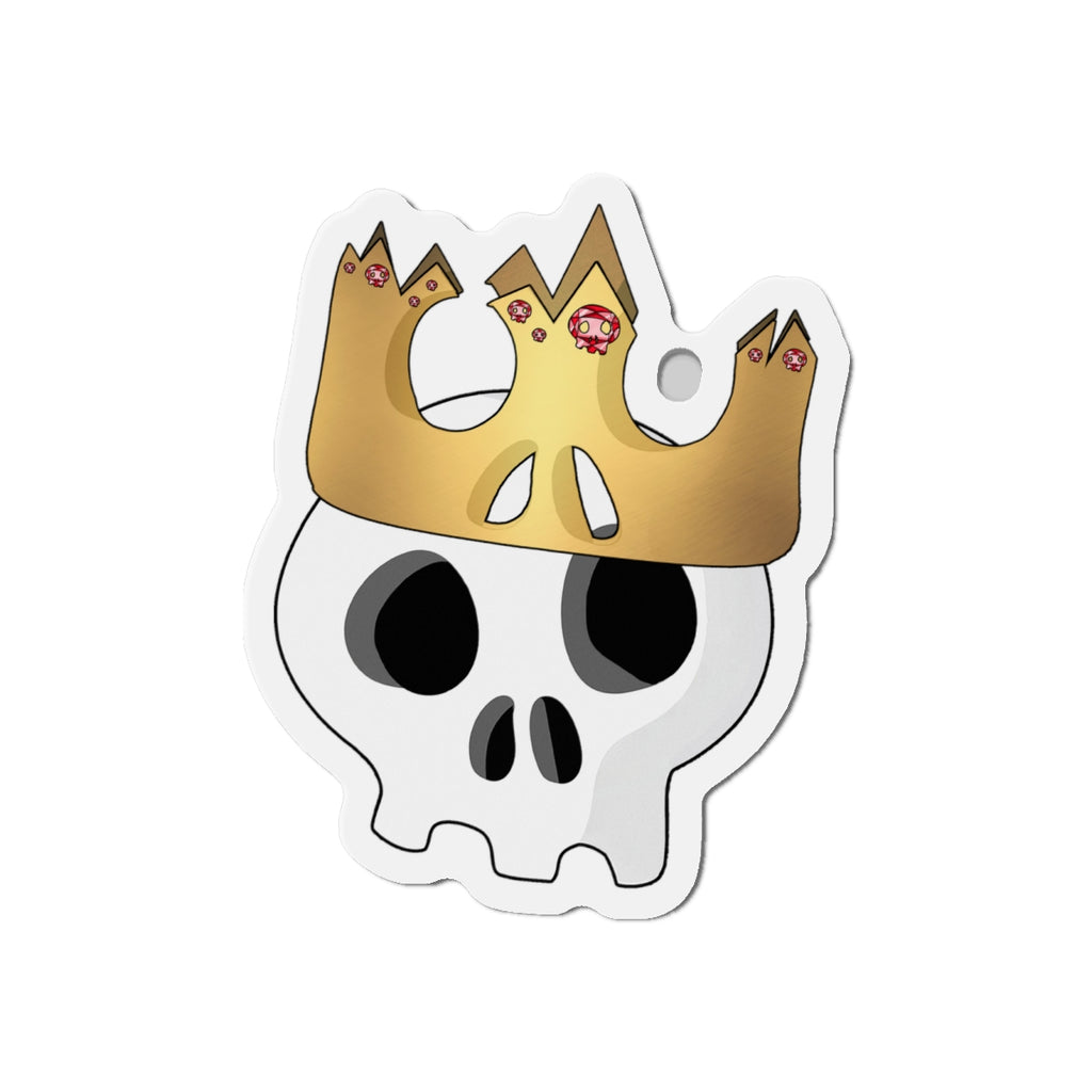 King & Queen Crown Skull Magnet