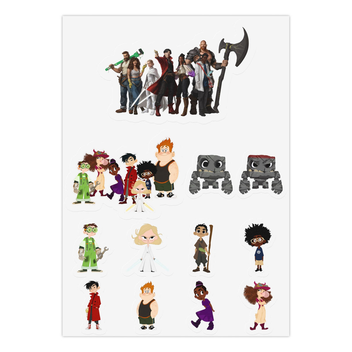 HUGE Sticker Pack (All 3 Sheets)