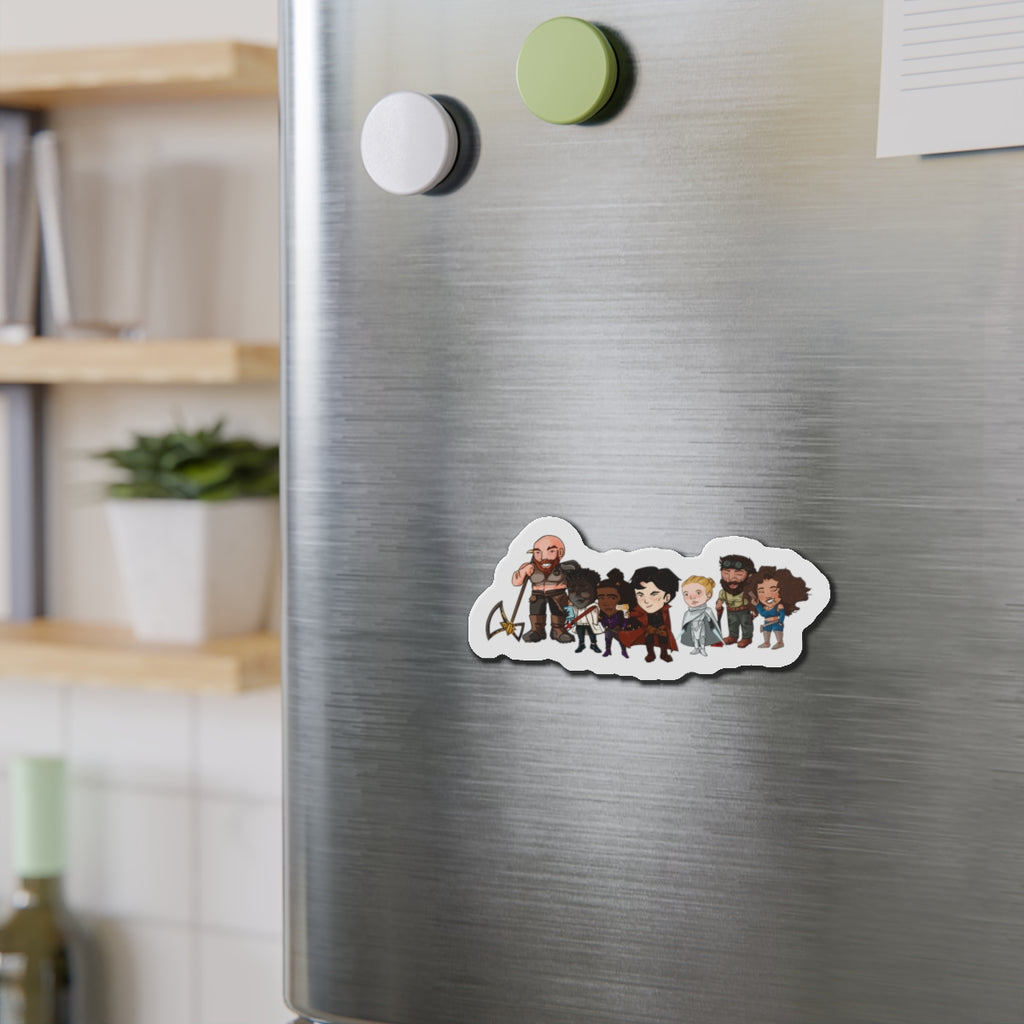 The Crew Magnet (Chibi-Style)