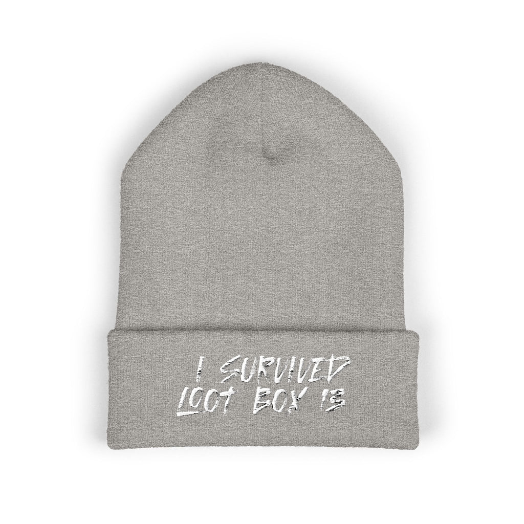 I Survived Loot Box 13 Embroidered Beanie